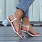 🎁Hot Sale 49% OFF⏳Women's Elasticated Fashion Rhinestone Sandals