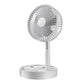 🌀 50% OFF NOW! 🔋 Telescopic Folding USB Charging Fan – Adjustable height, quiet operation & portable – perfect for desk, travel or outdoor use 💨