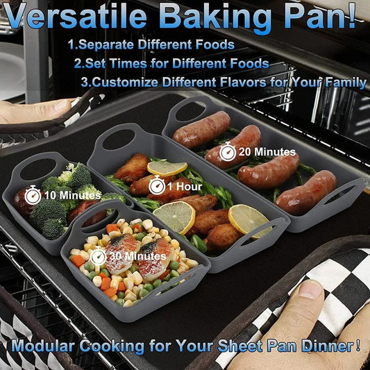 💥Hot Sale🔥Silicone Baking Sheet Pan Dividers