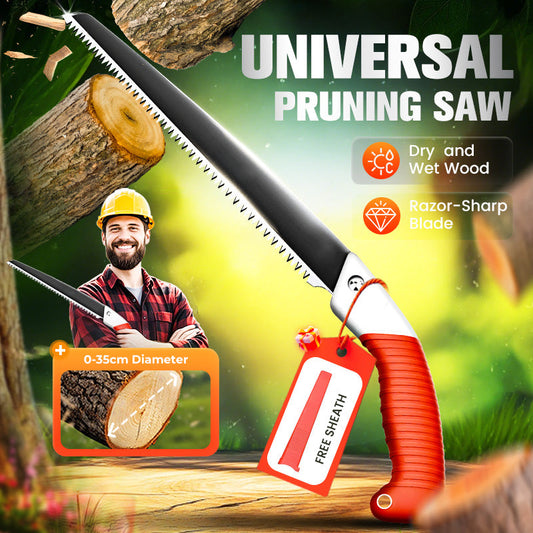 🛠Lightweight And Sharp Universal Pruning Saw With Sheath