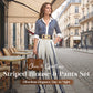 🥳SUMMER HOT SALE🥳💞50K+ SOLD!💥50% OFF! 🔥 Women's Striped Shirt & Wide-Leg Pants 2-Piece Set