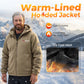 🎁2026 New Arrivals💥Upgraded Unisex Hooded Casual Graphene Heated Insulated Jacket (with Internal Pockets)