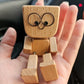 Charming Little Wooden Figure That Sways with 12PCS Expressions