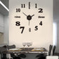 📢📢50 % OFF !!🎅 3D Wall Decal Decorative Clock