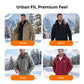 🎁2026 New Arrivals💥Upgraded Unisex Hooded Casual Graphene Heated Insulated Jacket (with Internal Pockets)