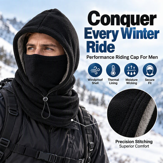 ⌛Limited‑Time 60% OFF ❄️ 3-in-1 Coverage | Thermal Balaclava Face Mask with Adjustable Drawstring