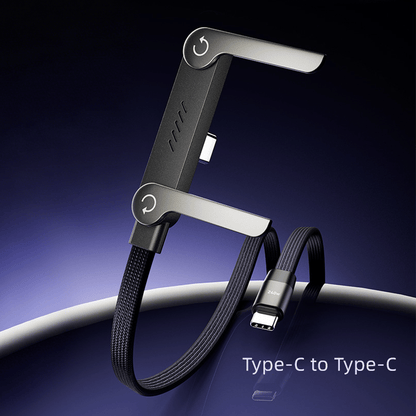⚡Last Day Special Price £12.99!!!⚡ Invisible Holder Charger Cable with Stand – Hidden Bracket Design, Fast Charging Support, Tangle-Free & Durable 📱