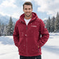 🎁2026 New Arrivals💥Upgraded Unisex Hooded Casual Graphene Heated Insulated Jacket (with Internal Pockets)