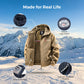 🎁2026 New Arrivals💥Upgraded Unisex Hooded Casual Graphene Heated Insulated Jacket (with Internal Pockets)