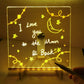 🎨 50% OFF NOW! ✨ LED Note Board – Includes 7 colour pens, bright display & reusable – Perfect for messages, reminders & creative fun 🖍️