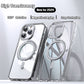 Wireless Magnetic Charging Phone Case With Swivel Stand For iphone