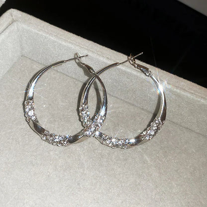 💖LAST DAY SALE 49% OFF💖Circle Earrings with Zirconia