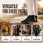 🥾 Men's Fleece-Lined Leather High-Tops | Warm Side-Zip Winter Boots – Non-Slip Grip for Cold Weather ✨