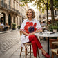 Women's Floral Print 2-Piece Set
