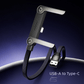 ⚡Last Day Special Price £12.99!!!⚡ Invisible Holder Charger Cable with Stand – Hidden Bracket Design, Fast Charging Support, Tangle-Free & Durable 📱