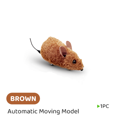 🐈Hot Sale 50% OFF💥Interactive Automatic Moving Mouse Toys with Squeaky Sound