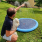 Foldable outdoor pool & water spray mat