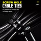 Cable Ties with Screw Hole