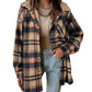 🔥Winter Hot Sale 50% OFF🔥⏰Women’s Classic Cozy Plaid Hooded Jacket🧥
