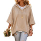 🥳AUTUMN HOT SALE🥳🍂50K+ SOLD!💥50% OFF! 💃Women's Loose Fit Wide Sleeve Hoodie Casual Sweatshirt – Relaxed Pullover Top for Fall & Everyday Wear