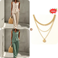💗LAST DAY SALE 50% OFF⚡50K+ SOLD💕Women's Sleeveless Button Top and Loose Pants Set