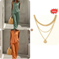💗LAST DAY SALE 50% OFF⚡50K+ SOLD💕Women's Sleeveless Button Top and Loose Pants Set