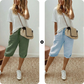 👖 HOT SALE🌿Women's Casual Cotton Linen Capris