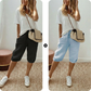 👖 HOT SALE🌿Women's Casual Cotton Linen Capris