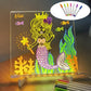 🎨 50% OFF NOW! ✨ LED Note Board – Includes 7 colour pens, bright display & reusable – Perfect for messages, reminders & creative fun 🖍️