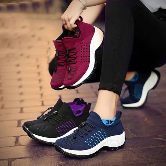 🔥2025 New🔥Women Stretch Cushion Shoes