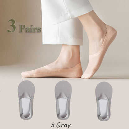 💥 Buy 1 Get 2 Free (3 pairs)💥 Thin No-Show Socks