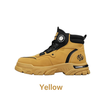 ⏳Time-limited Special⏰Men's outdoor swivel buckle work shoes（Waterproof, Anti-slip,Comfortable and Breathable）