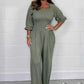 🌸Spring Specials 49% OFF🌸 Women's Elastic Waist Summer Jumpsuit