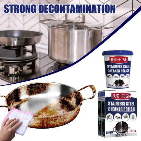 Highly Effective Cleaning & Polishing Paste for Stainless Steel Kitchenware