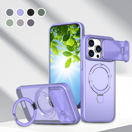 🌈Magnetic Phone Case with Stand for iPhone