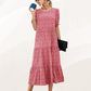 👗Women's Fashionable and Charming Generous Printed Ruffle Sleeve Dress