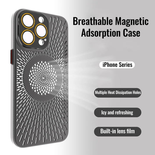 Breathable Cooling Mesh Phone Case for iPhone