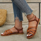 Summer Flat Strap Sandals