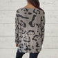 🎉New Arrival🔥Italian Animal Print Long-sleeve T-shirt for Women