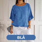 💕Summer cotton linen top with loose fit