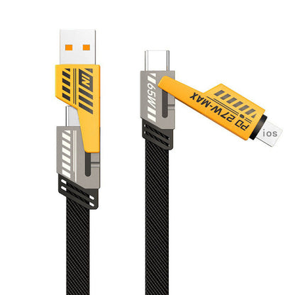 4 in 1 PD 27W 65W Fast Charging Cable