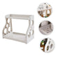 Multi-purpose Double-Layer Kitchen Shelves with Knife Hole