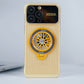 Bezel-less heat dissipation large window Gyro Stand phone case