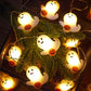 Battery Operated Halloween String Light with 2 Light Modes