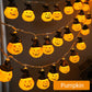 Battery Operated Halloween String Light with 2 Light Modes