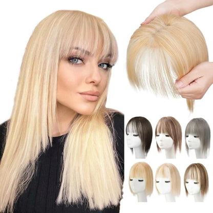 💥Limited-time offer!💥 Natural hairpieces for women with fringe