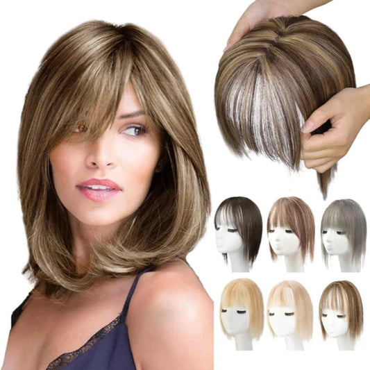 💥Limited-time offer!💥 Natural hairpieces for women with fringe