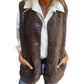 📢📢50% OFF!! ⏰Short thermal waistcoat for women with a button placket at the front
