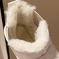 🔥Women's Solid-Color Thick-Sole Warm Snow Boots