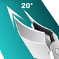 🔥Buy 2 get 1 free  - Anti-Splash 25° Slant Edge Nail Clipper 3-Piece Set